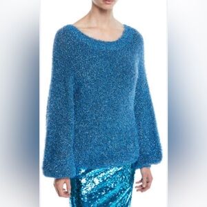 Alice + Olivia "Lisha" Metallic Balloon Sleeve
Sweater, Small, Party Date Night